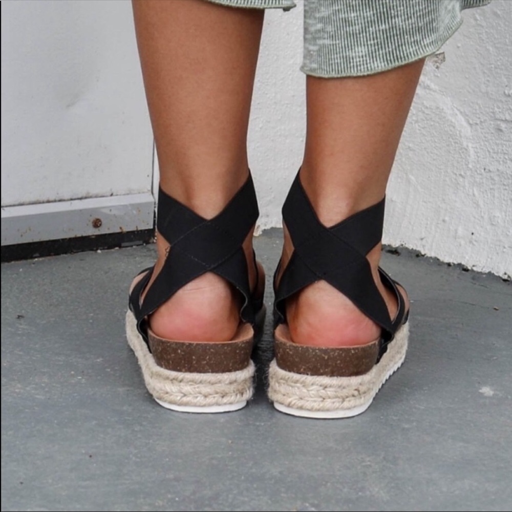 📣 “Sophia” black espadrilles - Picture 5 of 8